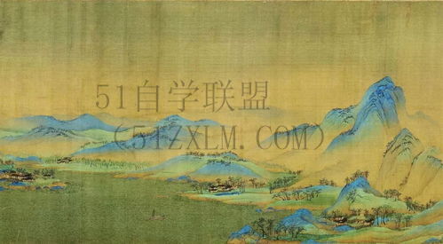 国画学习传统国画学习技巧，描绘灵动山水风景