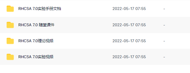 红帽认证RHCSA视频教程 Linux redhat 7.0 全套 【理论视频+实验视频+实验文档】