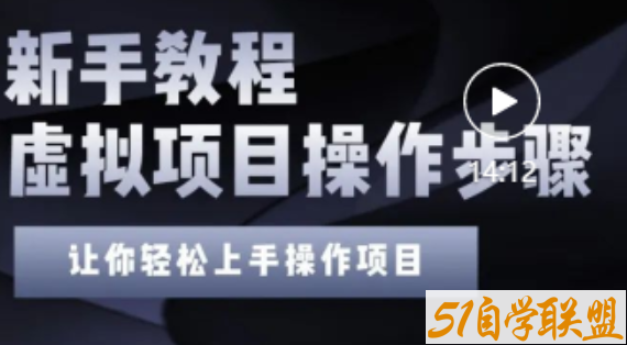 人实操虚拟项目步骤演示-0基础打造自动盈利店铺-资源目录圈子-课程资源-51自学联盟