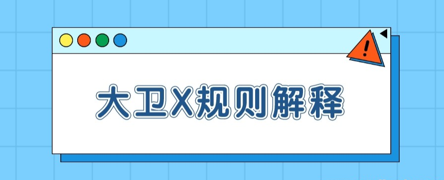 大卫X规则解释中文-51自学联盟