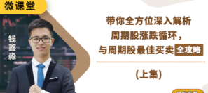 【微课堂】钱鑫淼-202110周期股最佳买卖全攻略-51自学联盟