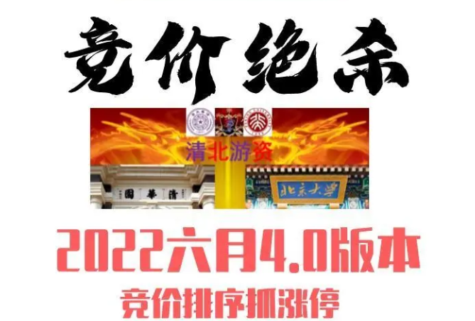 2022清北游资竞价绝杀4.0最新极速版指标