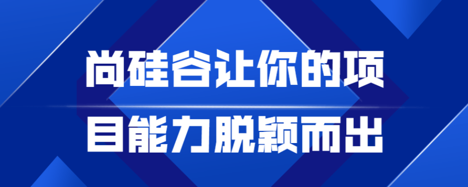 尚硅谷让你的项目能力脱颖而出-51自学联盟