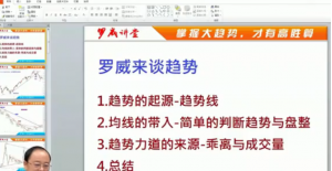 【罗威】 金股通月视频20211126-罗威来谈趋势-51自学联盟