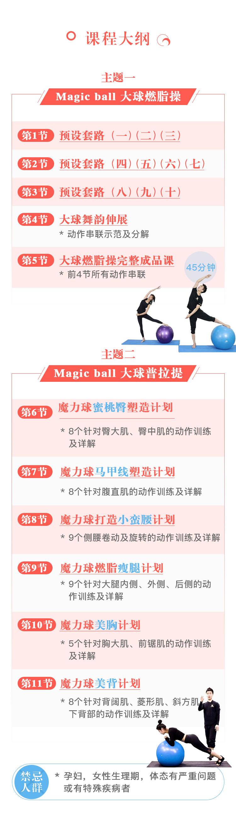 Magic ball魔力大球燃脂塑身系列课