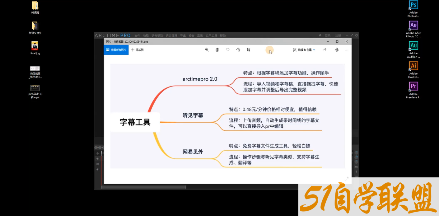 Adobe Premiere：零基础入门视频教程+配套素材-51自学联盟