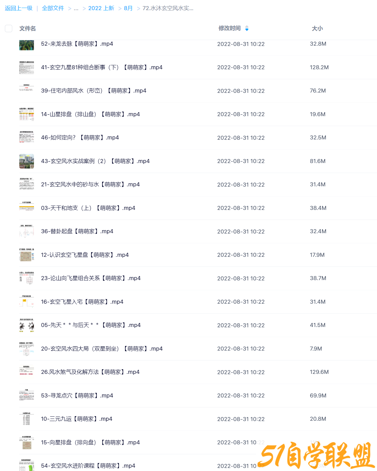 水沐玄空风水实用秘诀班-资源目录圈子-课程资源-51自学联盟