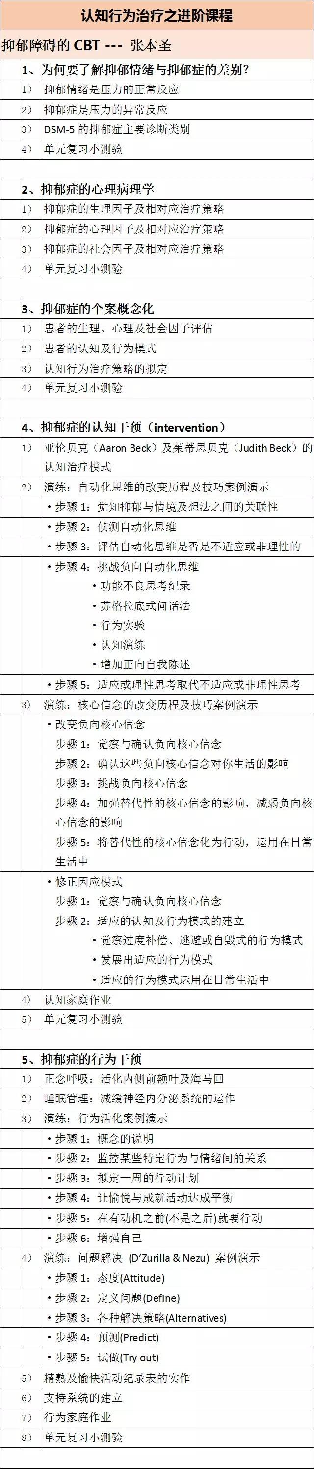 CBT+普及计划认知行为治疗系统