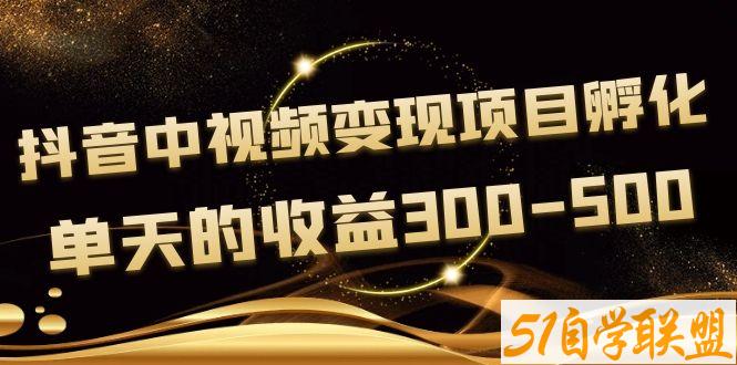 抖音搞笑脱口秀对话中视频副业项目-资源目录圈子-课程资源-51自学联盟