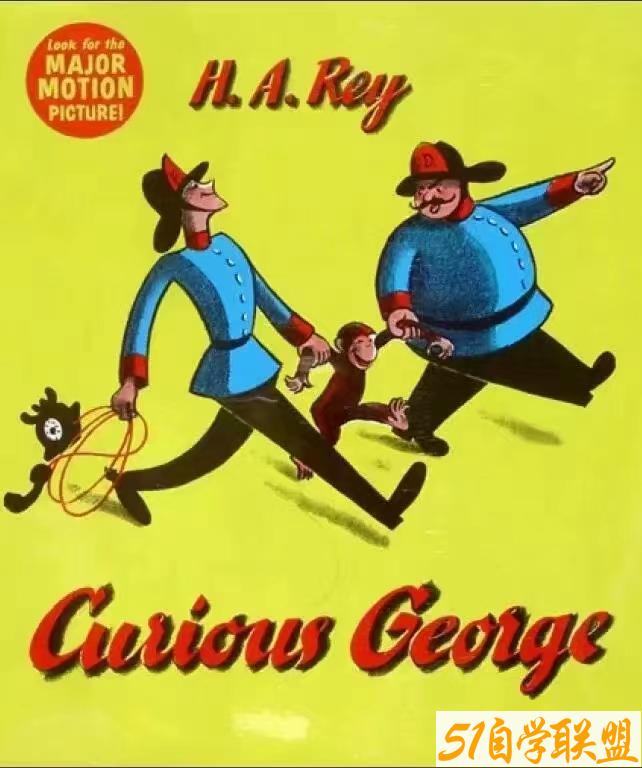 晓华英语阅读课Curious George好奇的乔治-资源目录圈子-课程资源-51自学联盟