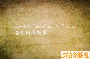 OpenCV+TensorFlow 入门人工智能图像处理-51自学联盟