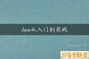 Java从入门到实战-51自学联盟