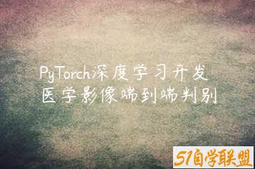 PyTorch深度学习开发医学影像端到端判别-51自学联盟