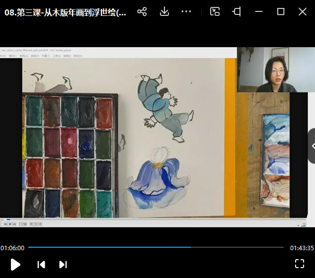 图片[2]-贵图子2022手绘素养班：东方美学鉴赏和绘画应用【画质还行只有视频】-设计师圈子-课程资源-51自学联盟