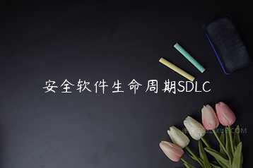 安全软件生命周期SDLC-51自学联盟