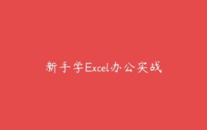 新手学Excel办公实战-51自学联盟