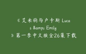 《艾米丽与卢卡斯 Lucas & Emily》第一季中文版全26集下载-51自学联盟