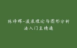 陈译辉-波浪理论与图形分析法入门至精通-51自学联盟