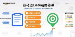 亚马逊Listing优化课,标题撰写公式,五大卖点提炼,提升点击率核心技巧-51自学联盟