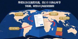 外贸B2B全流程实战,出口十大核心环节拆解,阿里RFQ询盘深度解析-51自学联盟