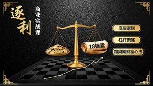 《逐 利》商业实战课,底层逻辑、杠杆策略、18锦囊,跨周期财富心法(更新)-51自学联盟