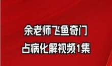 余老师飞鱼奇门占病化解视频1集-51自学联盟