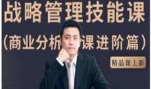 战略管理技能课-商业分析课进阶篇课程-51自学联盟