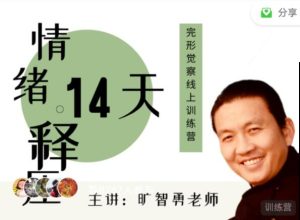 情绪释压14天—完形觉察线上训练营-51自学联盟