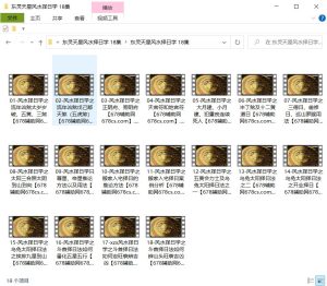 东灵天星风水择日学易经风水教程18集-51自学联盟