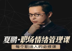 夏鹏：职场情绪管理课必修课6节课-51自学联盟