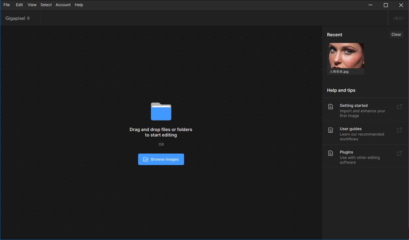 Topaz Gigapixel AI破解版v8.2.2 AI人工智能图像放大软件百度网盘下载