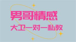 男哥情感《大卫一对一私教》-51自学联盟