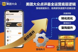 美团大众点评最全运营底层逻辑,落地就能执行,助商家快速提升店铺业绩-51自学联盟