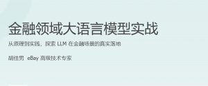 极客学院 金融领域大模型实战-51自学联盟