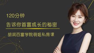 张萌《120分钟告诉你首富成长的秘密》-51自学联盟
