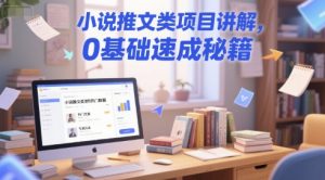 小说推文类项目讲解0基础速成秘籍-51自学联盟