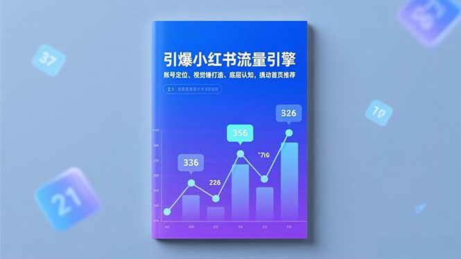 引爆小红书流量引擎，账号定位、视觉锤打造、底层认知，撬动首页推荐百度网盘下载