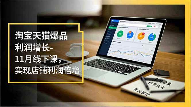 淘宝天猫爆品利润增长-11月线下课，免费流量、付费放大、费比管控，实现店铺利润倍增百度网盘下载