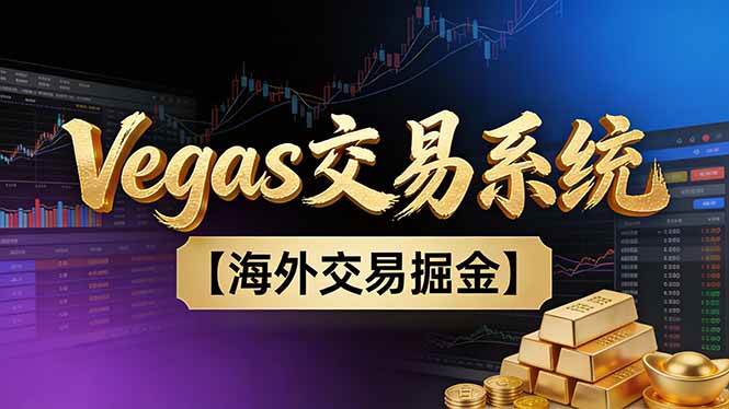 【普通人也可以成为操盘手第二期】Vegas交易技术+聪明软件，日赚50-100U百度网盘下载