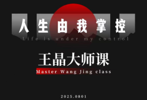 王晶大师课：流量破局-人生由我掌控-51自学联盟