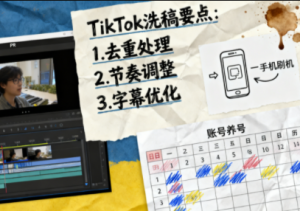TikTok洗稿剪辑全流程课-51自学联盟