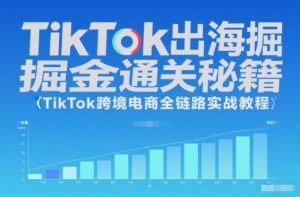 TikTok出海掘金通关秘籍,TikTok跨境电商全链路实战教程-51自学联盟