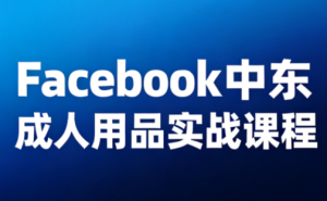 Facebook中东成人用品实战-51自学联盟