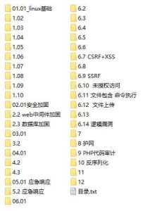 长亭科技安全培训课程41GB-51自学联盟