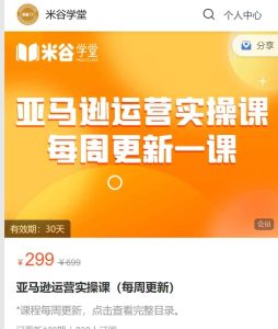 米谷学堂·亚马逊运营实操课（更新12月）-51自学联盟