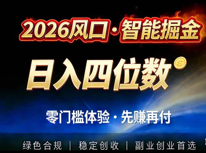 2026智能美金套利，全自动对冲策略护航，低门槛可实操。单人单日2000+全自动运行省心省力百度网盘下载