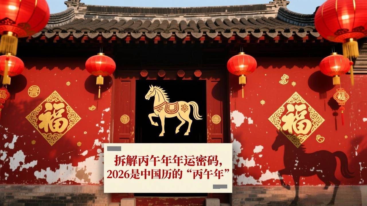 付费文章：拆解丙午年年运密码，2026是中国历的“丙午年”百度网盘下载