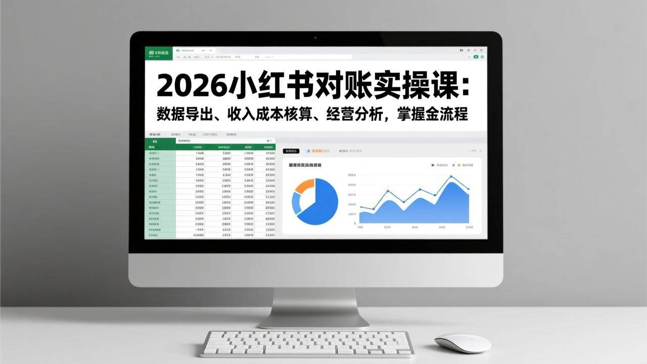 图片[1]-2026小红书对账实操课<span class=