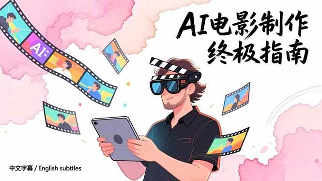图片[1]-AI电影制作终极指南：从创意到成片，系统掌握智能影视全流程实战课（中英字幕）-51自学联盟
