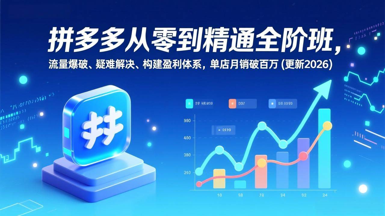 图片[1]-拼多多从零到精通<span class=